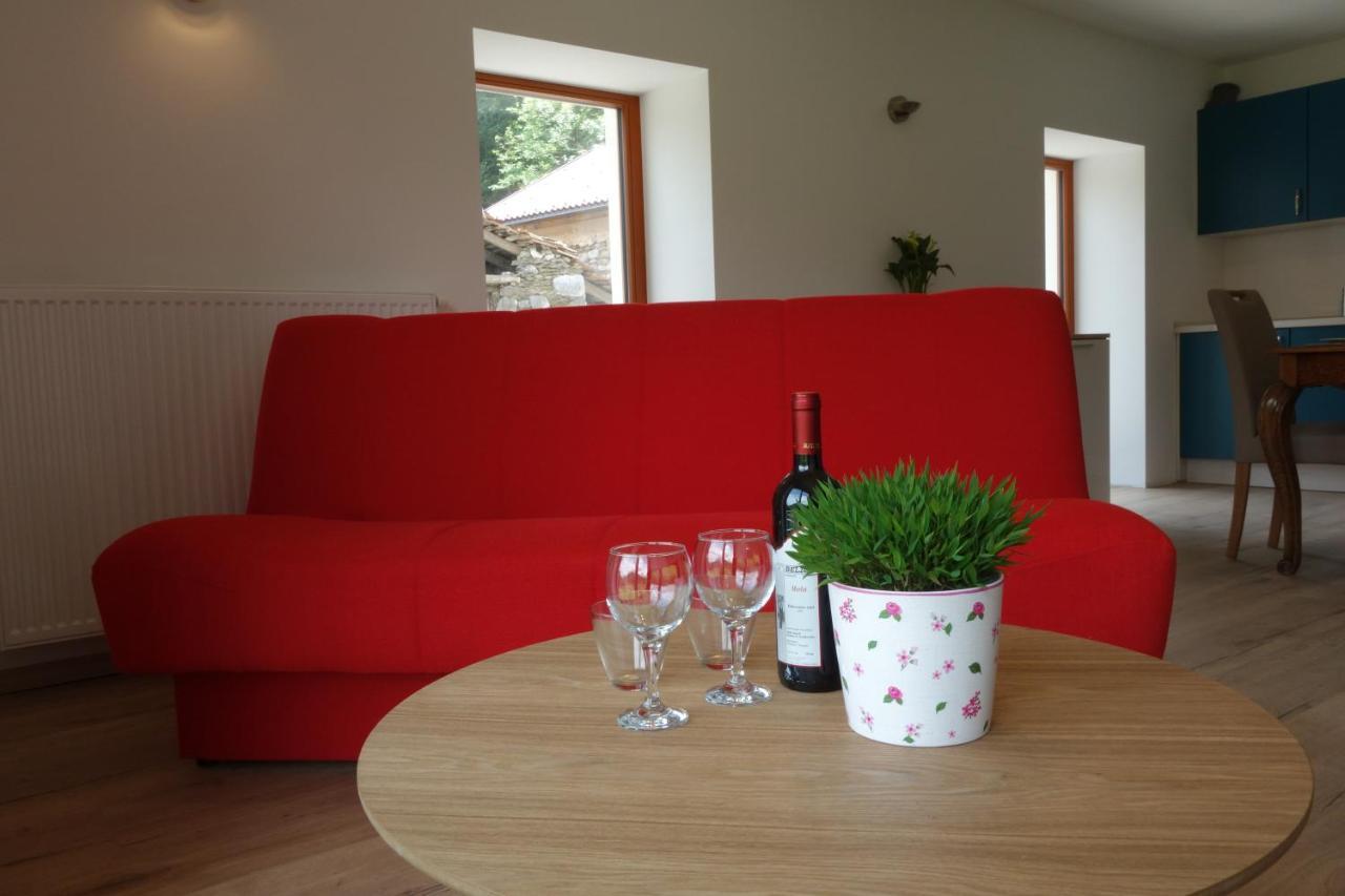 Ferienwohnung Hisa Lenart Tolmin Exterior foto