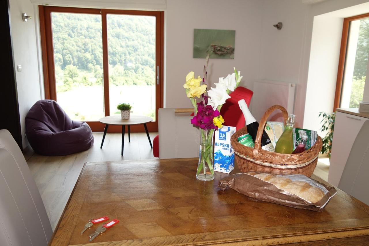 Ferienwohnung Hisa Lenart Tolmin Exterior foto